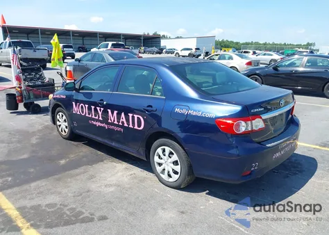 2013 Toyota Corolla L из США, поврежденный, VIN 2T1BU4EE0DC082610